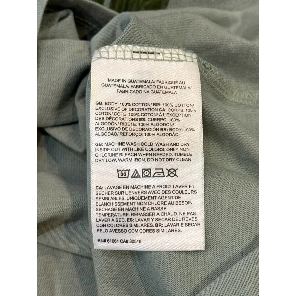 The North Face Womens Relaxed Fit Logo T-Shirt Sage Green Small NWT - Picture 7 of 9
